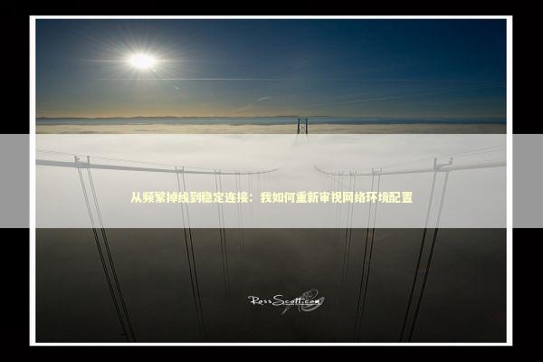 从频繁掉线到稳定连接：我如何重新审视网络环境配置 IT技术